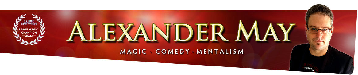 Alexander May - Cape Town's favourite comedy magician