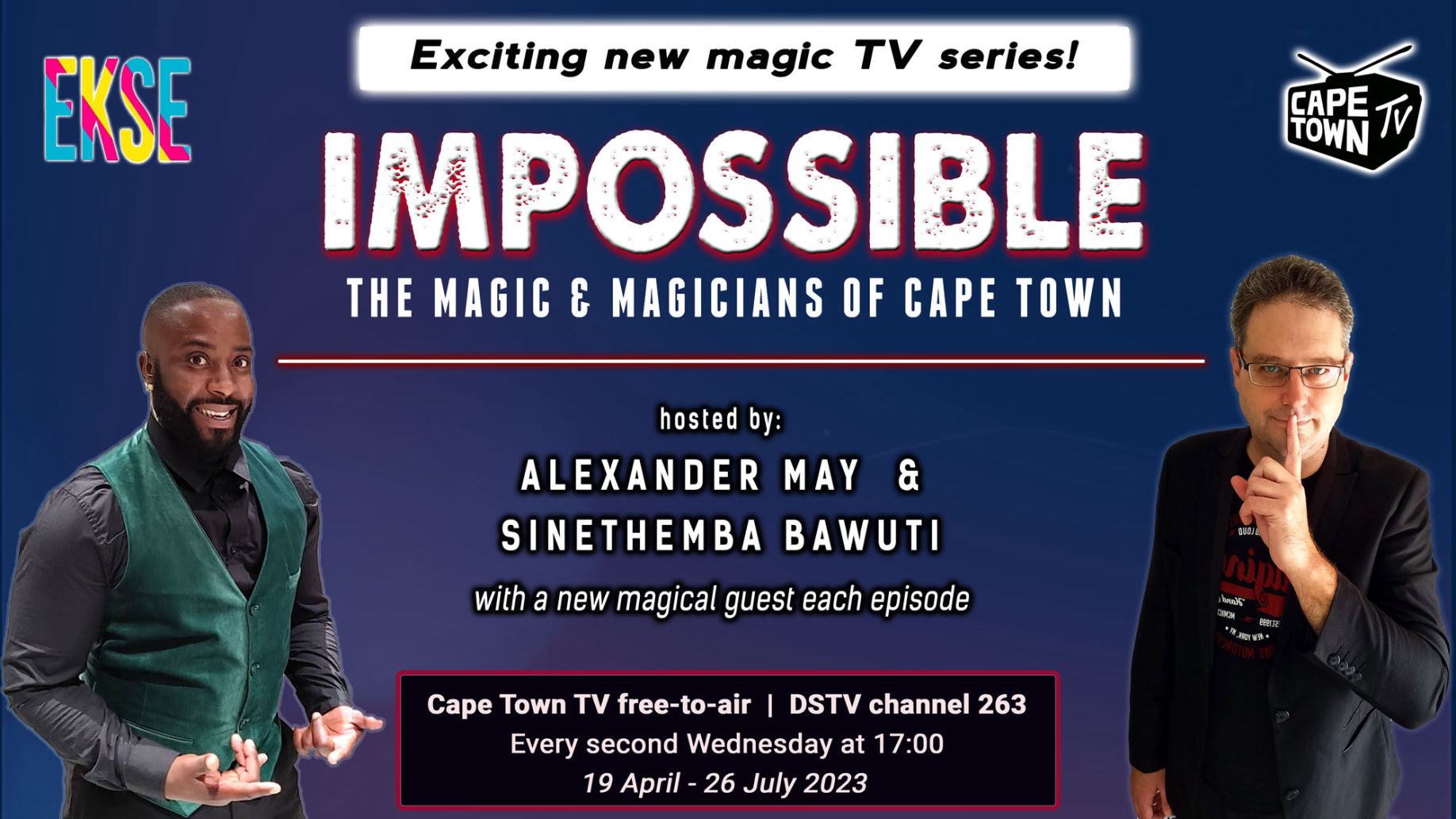 Cape Town magician Alexander May