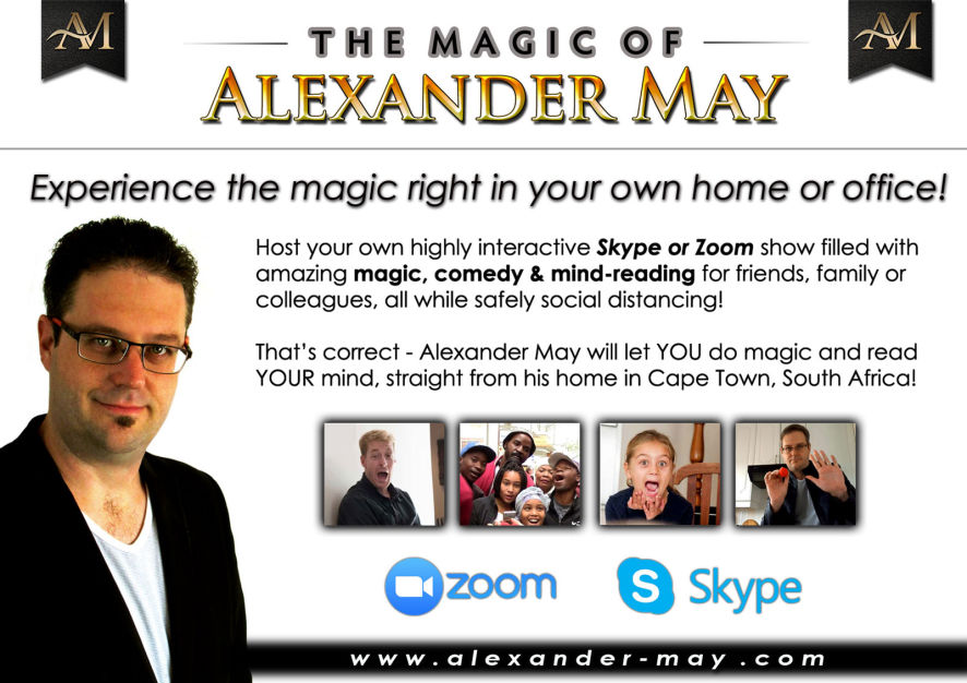 CAPE TOWN MAGICIAN ALEXANDER MAY